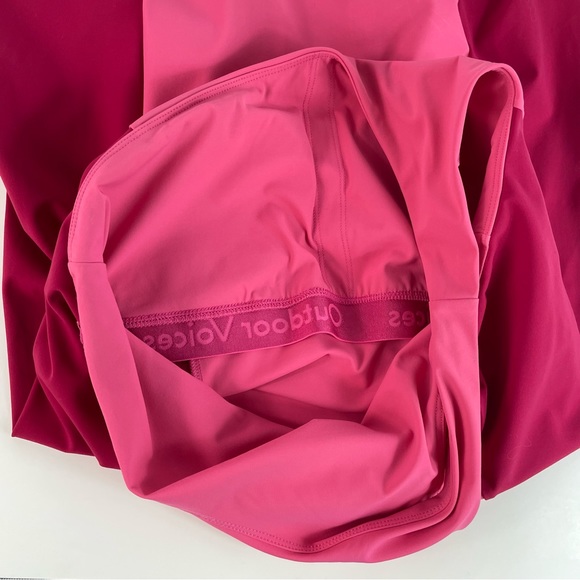 Outdoor Voices One Shoulder Asymmetrical Dress Athletic Mini Pink - Picture 9 of 11